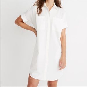 Madewell white courier dress